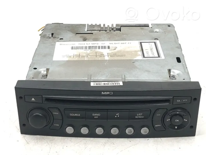 Citroen C4 I Unité principale radio / CD / DVD / GPS 9664769777