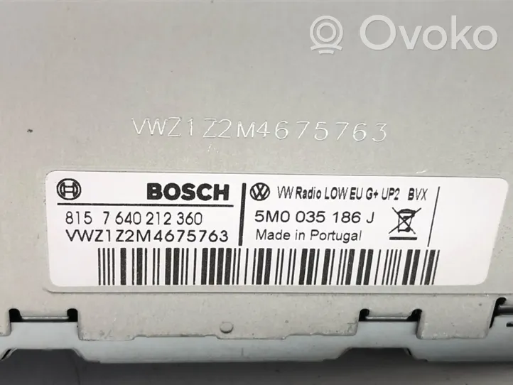 Volkswagen PASSAT B6 Unità principale autoradio/CD/DVD/GPS 5M0035186J