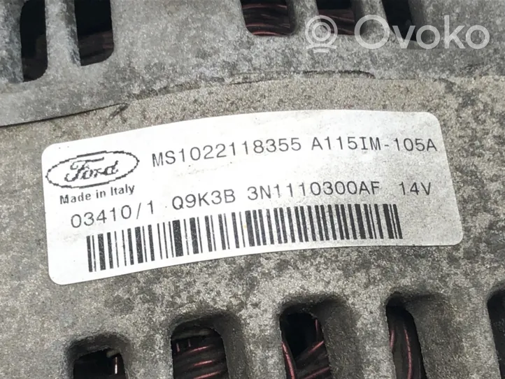 Ford Focus Alternator 3N1110300AF