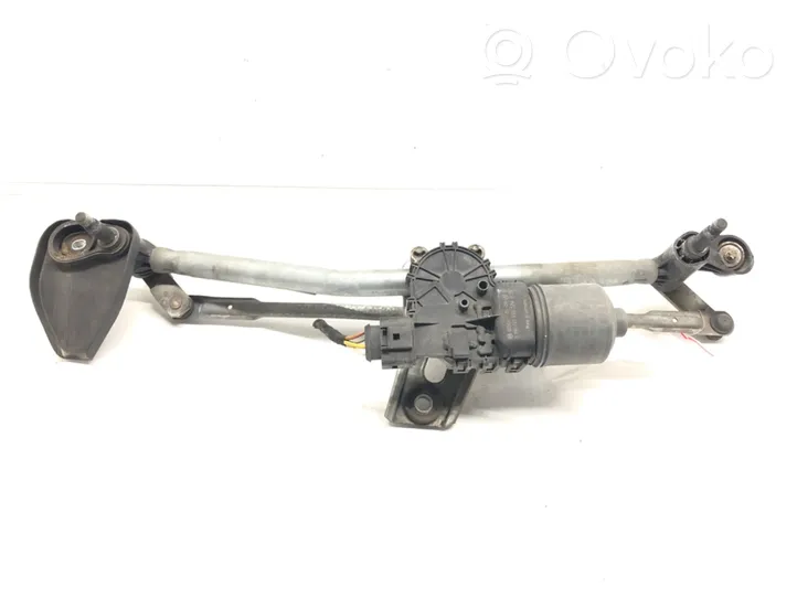 Opel Astra H Front wiper linkage and motor 13111211