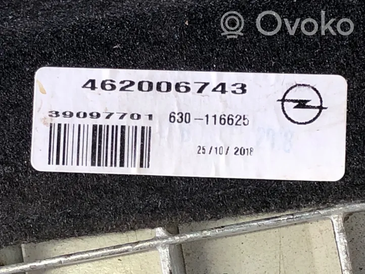 Opel Crossland X Grilles/couvercle de haut-parleur arrière 39097701