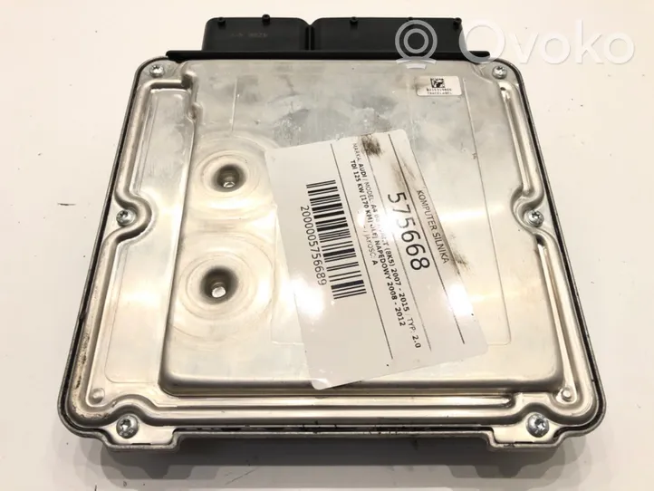 Audi A4 S4 B8 8K Unité de commande, module ECU de moteur 03L906022KC