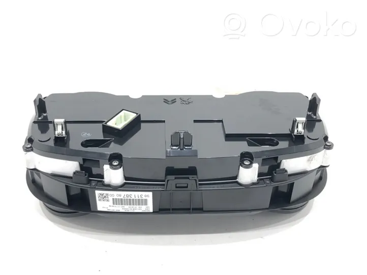 Opel Grandland X Compteur de vitesse tableau de bord 9831138780