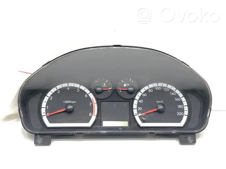 Chevrolet Aveo Compteur de vitesse tableau de bord 96814463