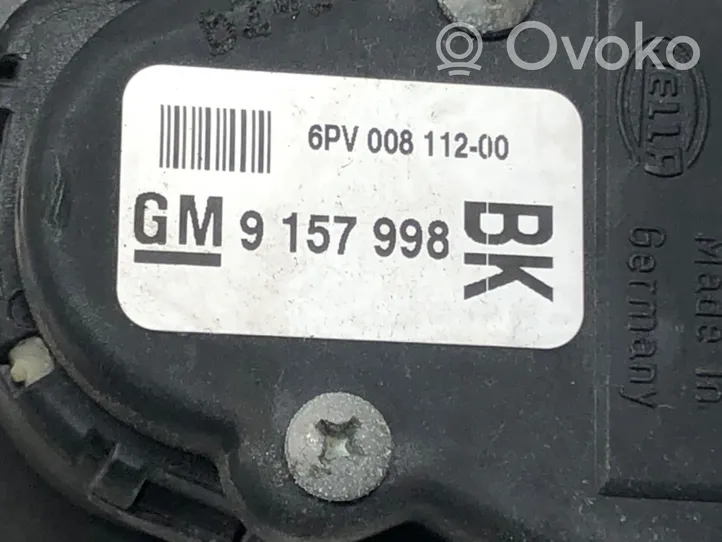 Opel Astra H Pedale dell’acceleratore 9157998BK