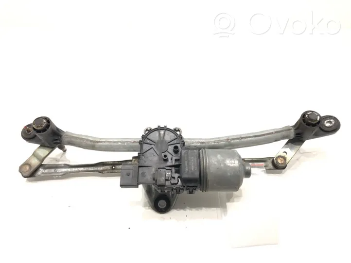 Fiat Doblo Mechanizm i silniczek wycieraczek szyby przedniej / czołowej 51810592