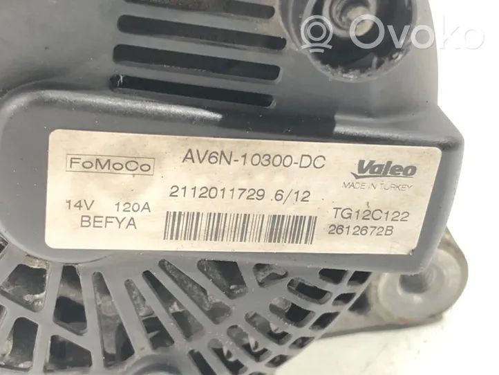 Ford Fiesta Alternator AV6N-10300-DC