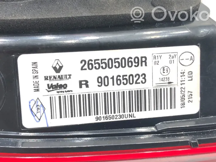 Renault Kadjar Aizmugurējais lukturis virsbūvē 265505069R