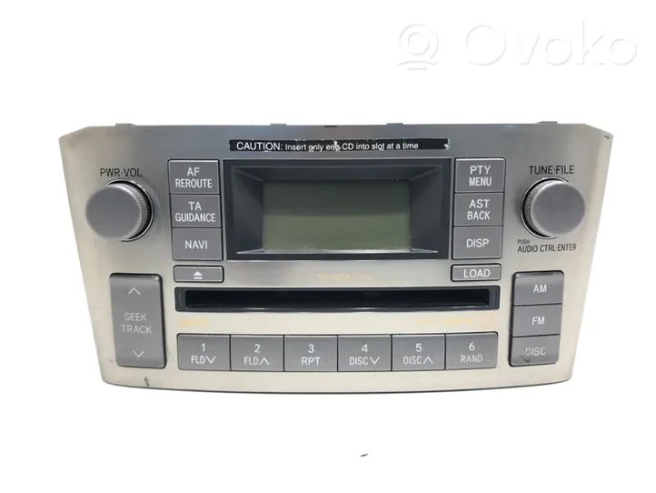 Toyota Avensis T250 Radio/CD/DVD/GPS-pääyksikkö 86120-05130