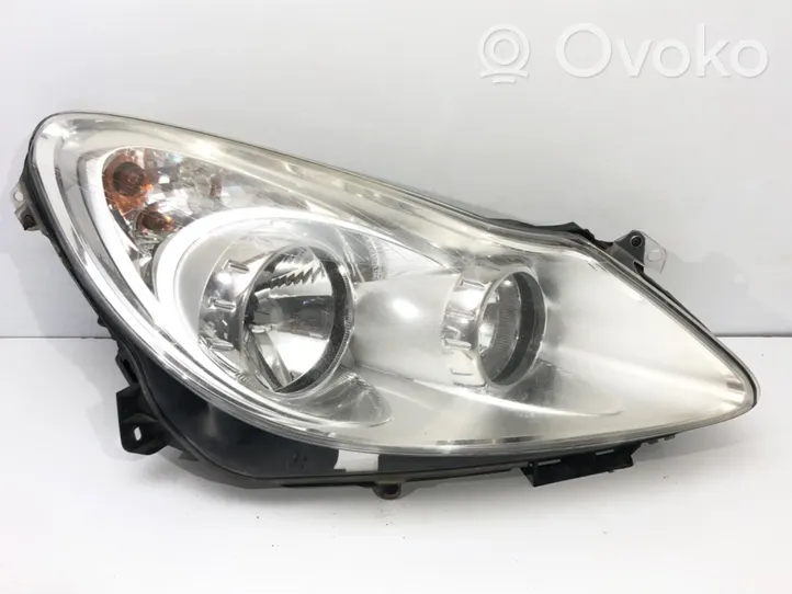 Opel Corsa D Headlight/headlamp 13186382