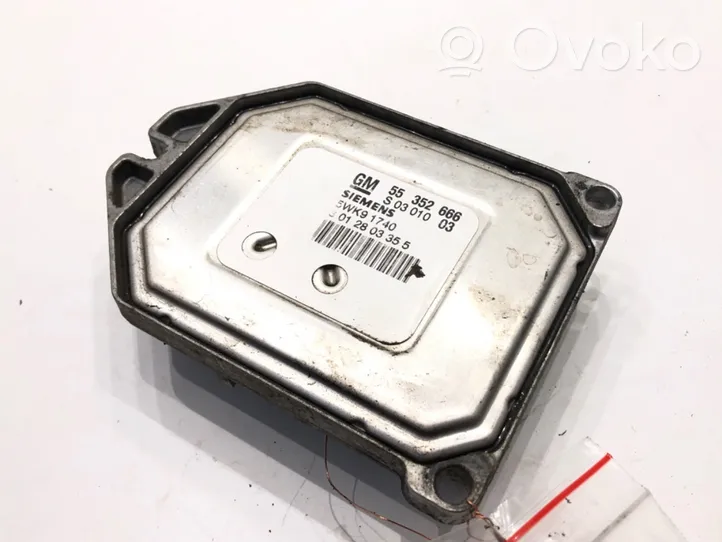 Opel Vectra C Centralina/modulo motore ECU 55352666