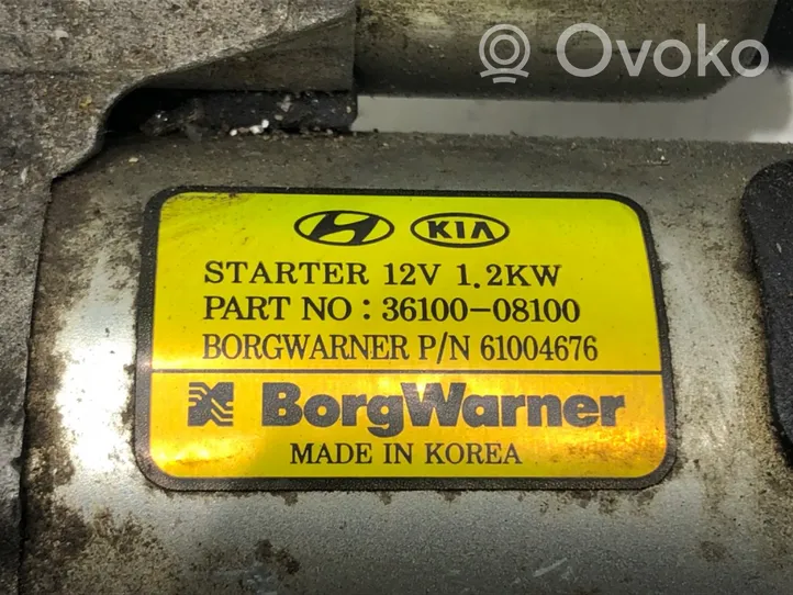 Hyundai i30 Démarreur 36100-08100