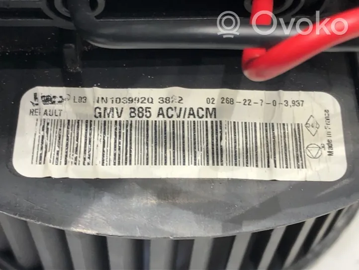 Renault Clio III Ventola riscaldamento/ventilatore abitacolo NN103992Q