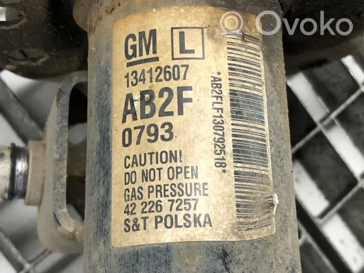 Opel Astra J Front shock absorber/damper 