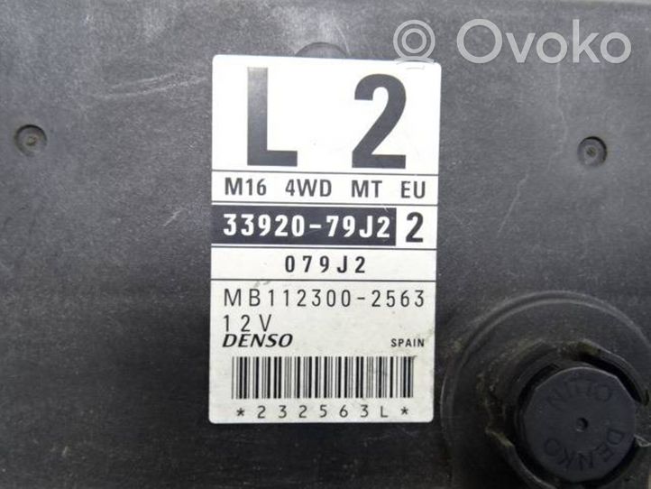 Fiat Sedici Komputer / Sterownik ECU i komplet kluczy 3392079J22