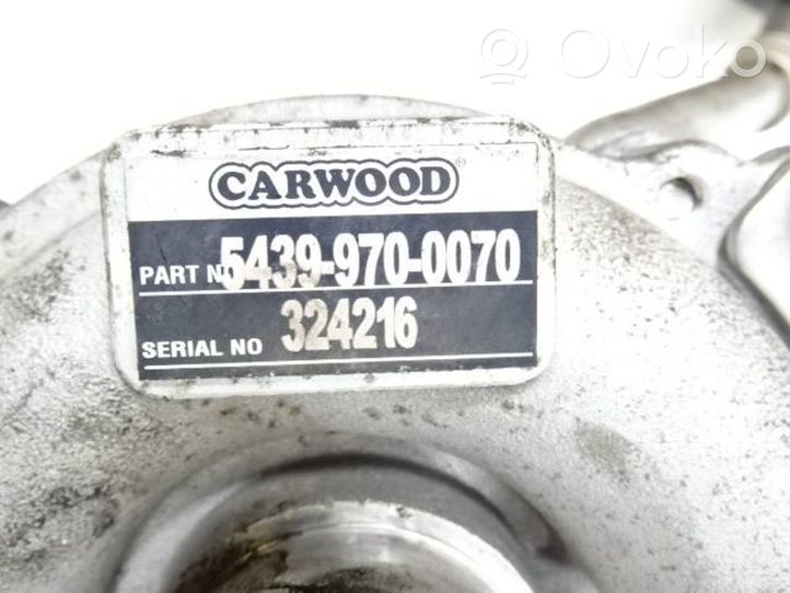 Nissan Qashqai Cześć układu próżniowego turbosprężarki 5439-970-0070