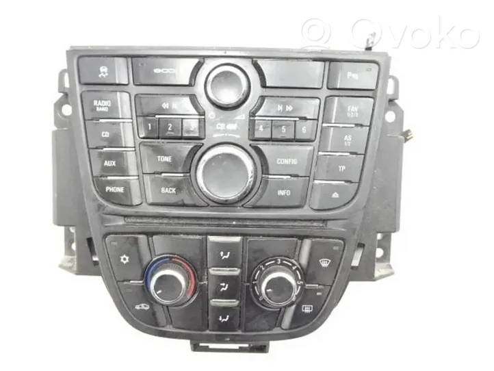 Opel Astra J Controllo multimediale autoradio 13346050