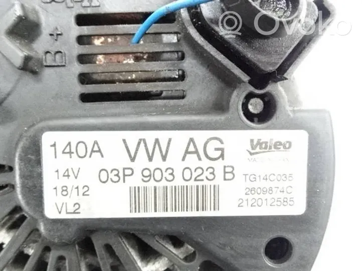 Volkswagen Polo V 6R Alternator 03P903023B