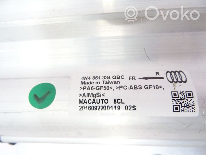 Audi A8 S8 D5 Zasłona przeciwsłoneczna / Zasłona szyby drzwi tylnych 4N4861334