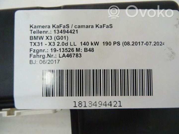 BMW X3 G01 Kamera szyby przedniej / czołowej 6996069