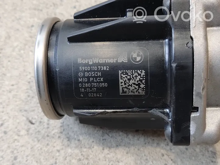 BMW 5 G30 G31 Attuatore di controllo della turbina elettrica 59001107382