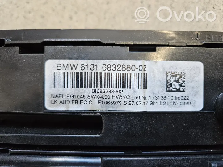 BMW 4 F36 Gran coupe Panel klimatyzacji 6832880
