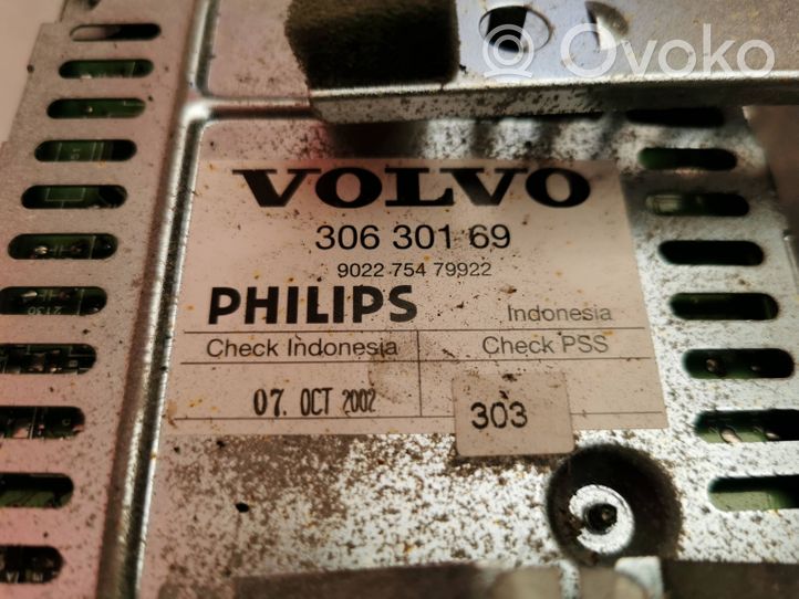 Volvo S40, V40 Amplificateur de son 30630169