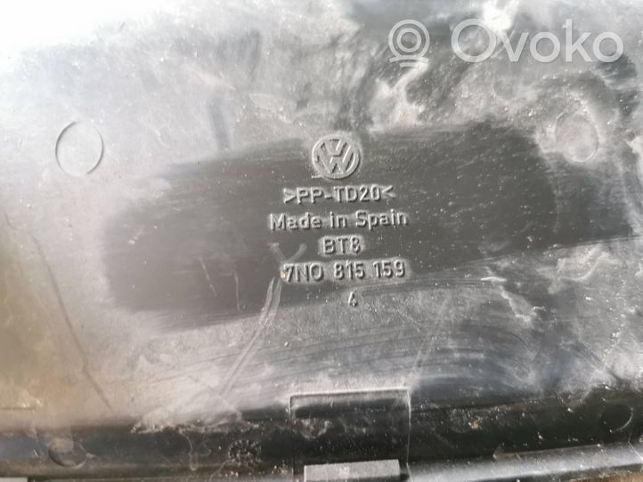 Volkswagen Sharan Sisälämmityksen ilmastoinnin korin kotelo 7N0815159