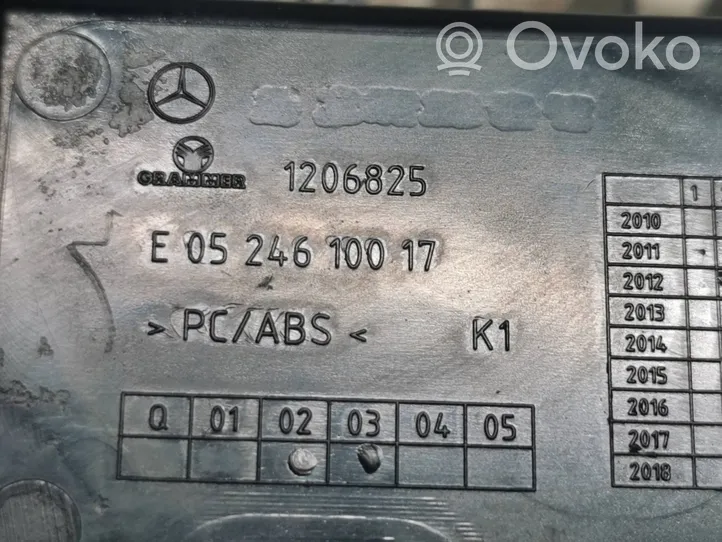 Mercedes-Benz B W246 W242 Mécanisme de lève-vitre avec moteur A2468100179