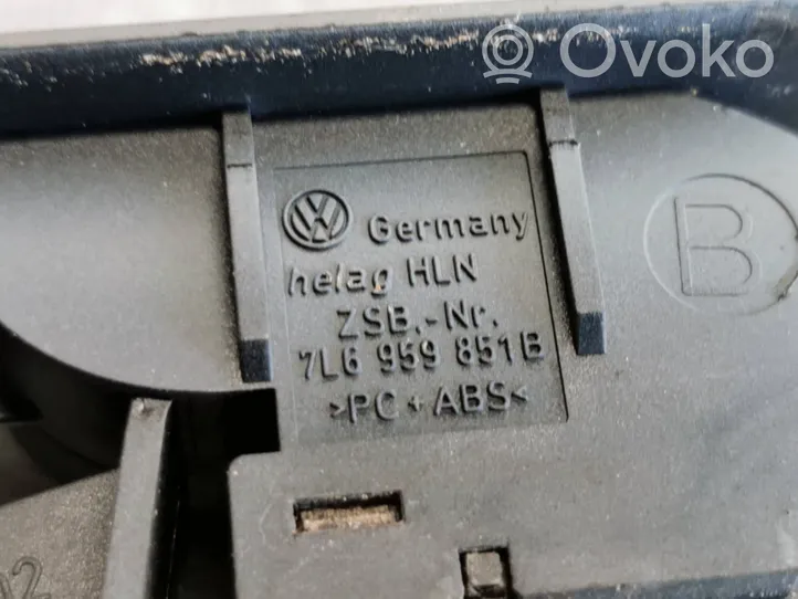 Volkswagen Touareg I Sähkötoimisen ikkunan ohjauskytkin 7L6959851B