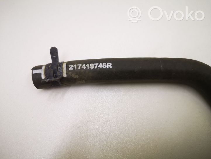 Renault Zoe Tubo flessibile del liquido di raffreddamento del motore 217419746R