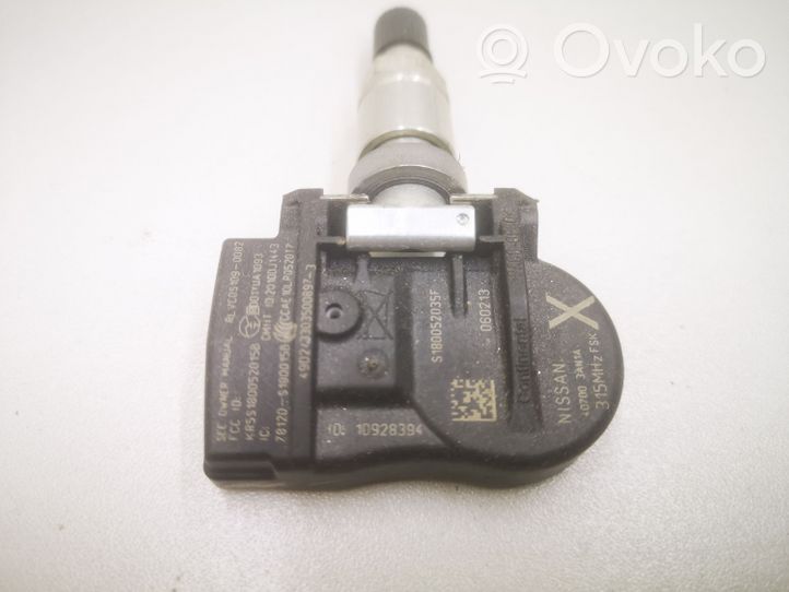 Nissan Leaf I (ZE0) Sensore di pressione dello pneumatico 407003AN1A