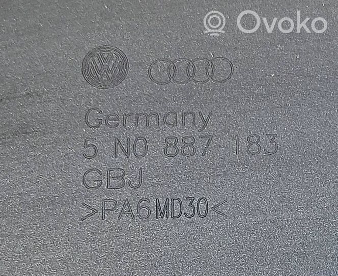 Volkswagen Golf VII Wykładzina podłogowa bagażnika 5G9858855