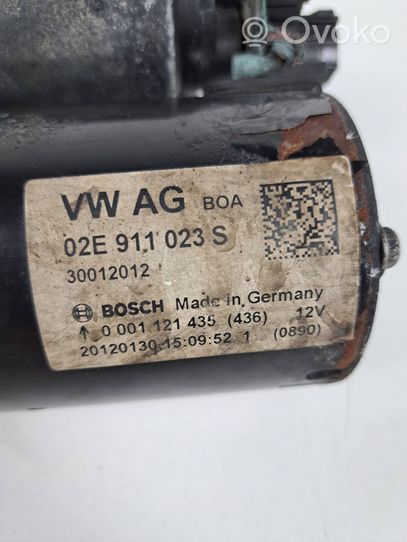 Volkswagen Golf VI Starter motor 02E911023S