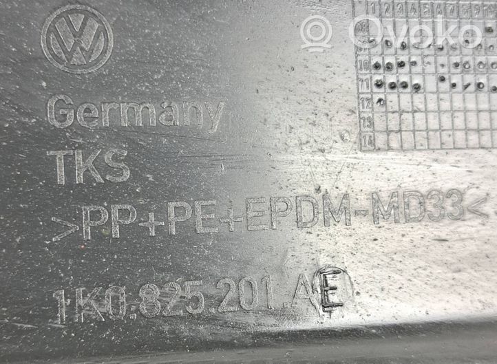 Volkswagen Golf VI Vidurinė dugno apsauga 1K0825201AE