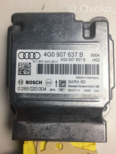 Audi A6 S6 C7 4G ESP (stabilumo sistemos) valdymo blokas 4G0907637B