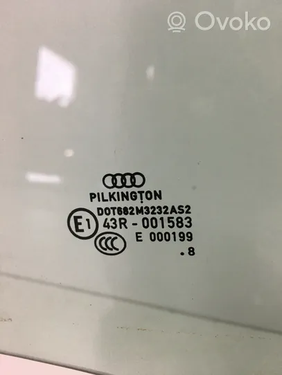 Audi A4 S4 B8 8K Pare-brise vitre arrière 43R001583