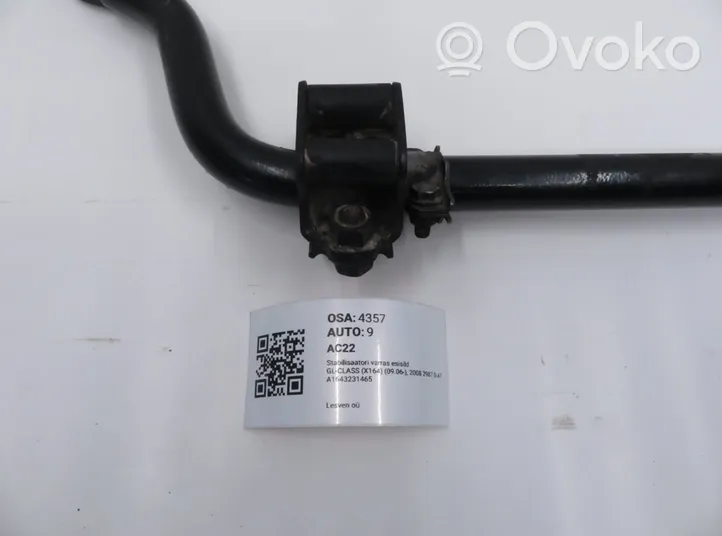 Mercedes-Benz GL X164 Stabilizator przedni / drążek A1643231465