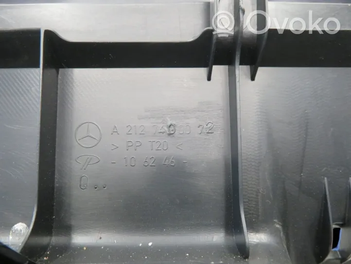 Mercedes-Benz E W212 Raczka otwierania klapy tylnej bagażnika od wewnątrz A2127400072