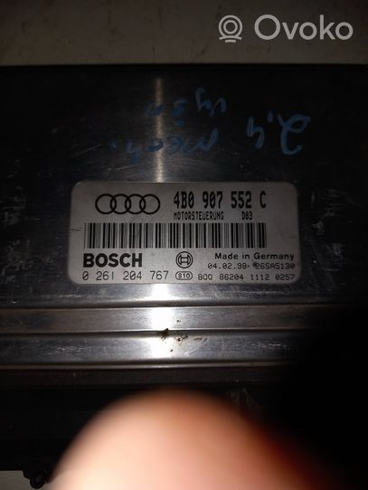 Audi A6 S6 C5 4B Dzinēja vadības bloks 4B0907552C