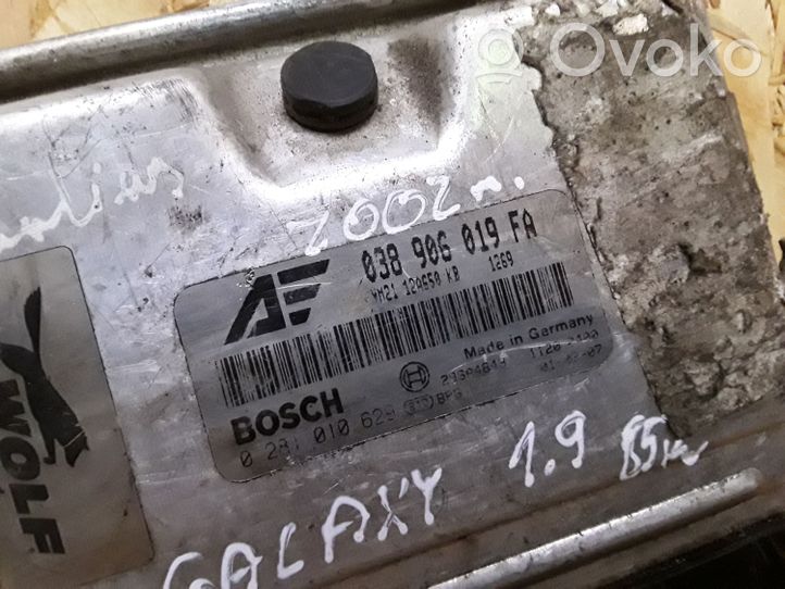 Ford Galaxy Sterownik / Moduł ECU 0281010629