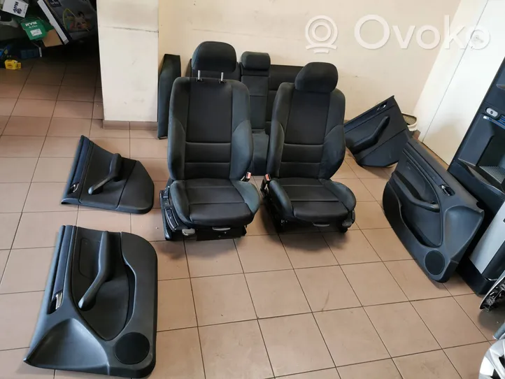 BMW 3 E46 Fotele / Kanapa / Boczki / Komplet 