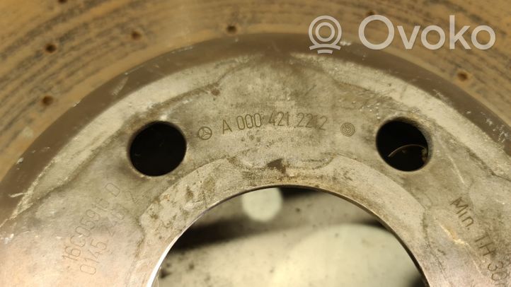 Mercedes-Benz C W205 Front brake disc A004212212