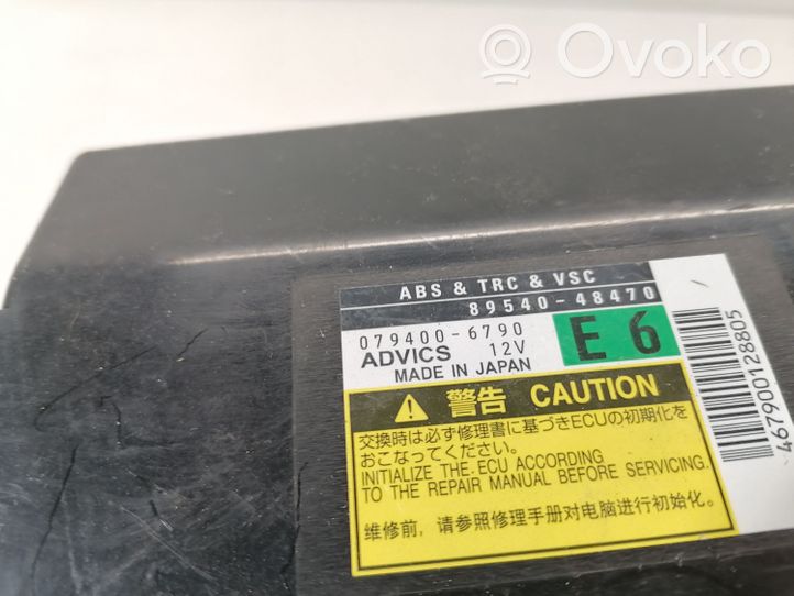 Lexus RX 450H ABS control unit/module 8954048470