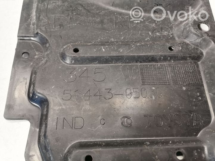 Toyota Avensis T270 Couvre-soubassement avant 5144305030