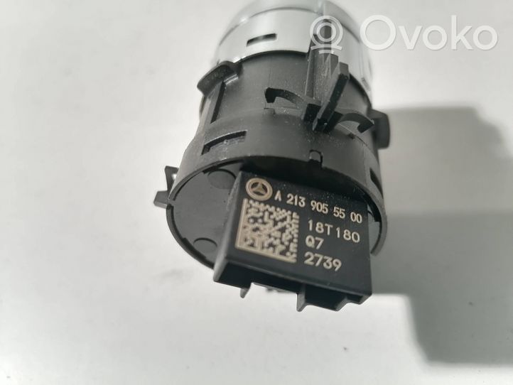 Mercedes-Benz E W213 Moottorin start-stop-painike/kytkin A2139055500