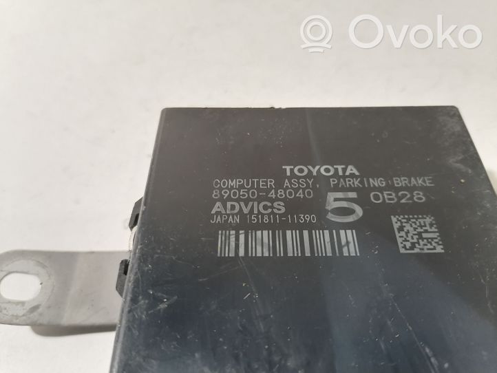 Lexus RX 450H Módulo de control del freno de mano 8905048040