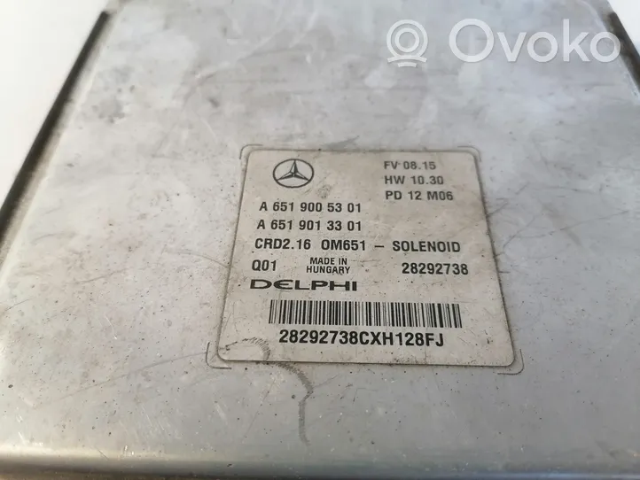 Mercedes-Benz E W212 Sterownik / Moduł ECU A6519005301