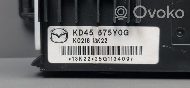 Mazda 6 Modulo comfort/convenienza KD45675Y0G