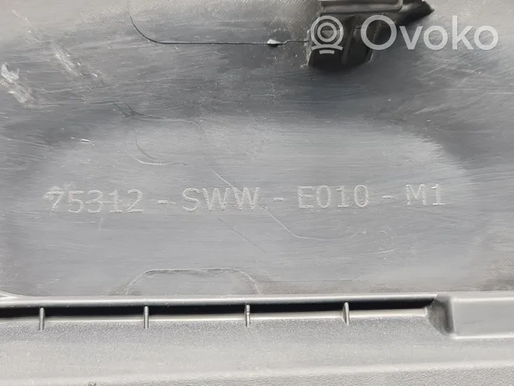 Honda CR-V Priekšpusē durvju dekoratīvā apdare (moldings) 75312SWWE010M1